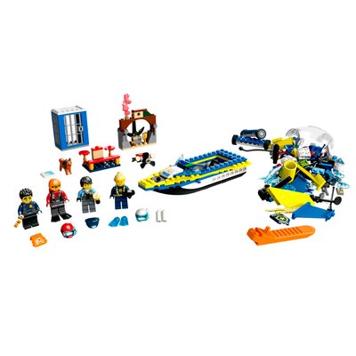 Конструктор "Детективні місії водної поліції 278 деталей" LEGO City Police 60355 фото
