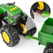 Іграшковий трактор "Monster Treads із причепом і великими колесами" John Deere Kids 47353 фото 3